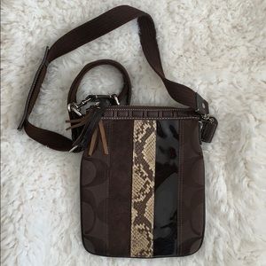 Coach Messenger Crossbody patchwork